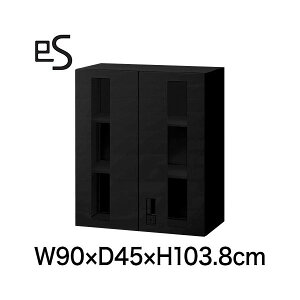 y܂Ƃߔ 8%ItN[|zItBX[ ގ[ Cg[L GX Lrlbg KXJ  ^ ip X}[gbN W90 D45 H103.8cm ubN [ Е J ݒut ] ITOKI es { 