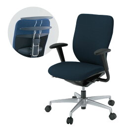 オフィスチェア イトーキ プラオ チェア ハイバック GS張地 ハンガー付 可動肘付 アルミ脚 ITOKI prao 日本製 国内生産 メーカー直販 公式 ワークチェア 椅子 いす イス チェア