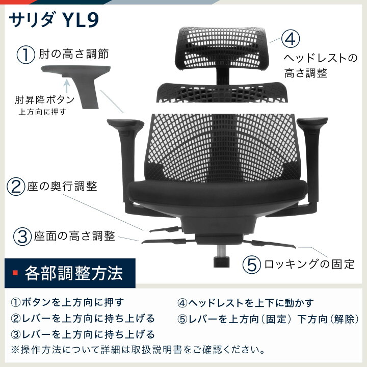 楽天市場】【5%ｸｰﾎﾟﾝ-12/26am1:59】イトーキ サリダ YL9 オフィス  