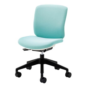 在宅 テレワーク オフィスチェアー オフィスチェア 事務用椅子 QR-Cチェア 肘なし コンパクトタイプ 布張り QRC-20