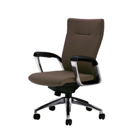 社長椅子 オフィスチェア 事務椅子 事務用イス サミットチェア ミドルバック 肘付き SMI-H6