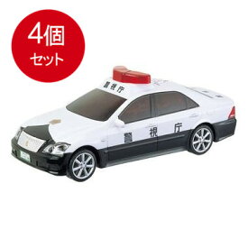 4個まとめ買い サウンドクラウンパトカー送料無料 × 4個セット