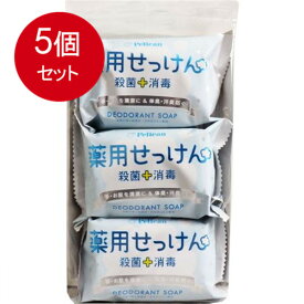 5個まとめ買い 薬用せっけん デオドラントソープ 85g×3個セット 　送料無料 × 5個セット