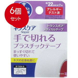 6�܂Ƃߔ��� 3M �l�N�X�P�A �g�����X�|�A �v���X�`�b�N�e�[�v 22mm×7m �������� × 6�Z�b�g