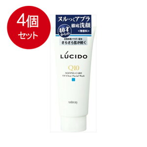 4個まとめ買い マンダム ルシード オイルクリア洗顔フォーム送料無料 × 4個セット 化粧品 男性化粧品