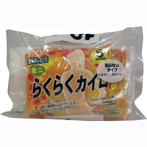 ドンレシー らくらくカイロ 貼らないミニ 10枚入