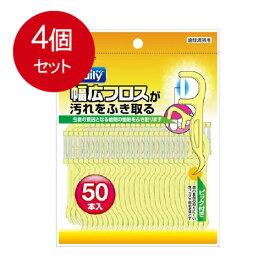 4個まとめ買い エビス デイリー　幅広フロス　50本入り メール便送料無料 × 4個セット