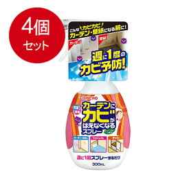 4個まとめ買い 大日本除虫菊(金鳥) 金鳥 カーテンにカビがはえなくなるスプレー 300mL送料無料 ×4個セット