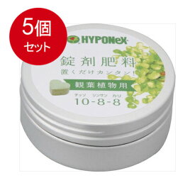 5個まとめ買い 錠剤肥料　観葉植物用 ハイポネックスジャパン 園芸用品・除草剤 　送料無料 × 5個セット