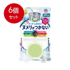 6個まとめ買い らくハピキッチンの排水口ヌメリがつかない メール便送料無料 × 6個セット