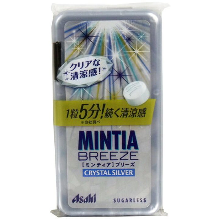 楽天市場】【8個まとめ買い】アサヒグループ食品 ミンティアブリーズ クリスタルシルバー 30粒入メール便送料無料 ×8個セット : SOHSHOPプラス 楽天市場】【8個まとめ買い】アサヒグループ食品 ミンティアブリーズ クリスタルシルバー 30粒入メール便送料無料 ×8個セット : SOHSHOPプラス