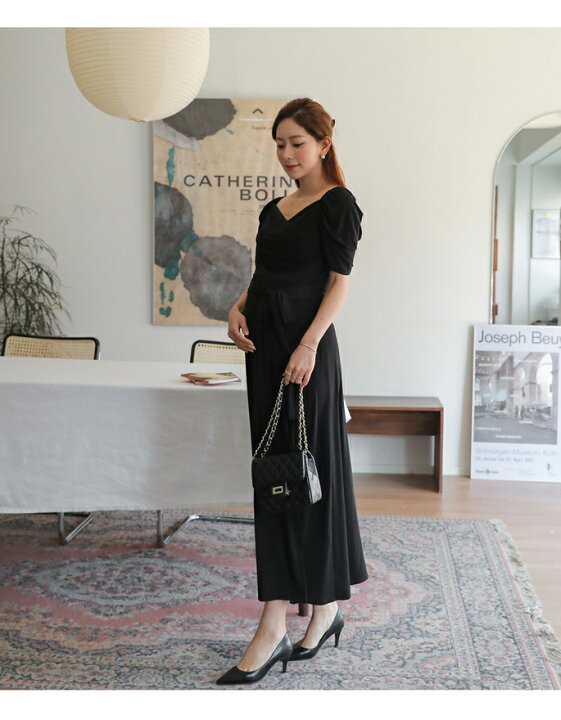 楽天市場 韓国マタニティ Soim 妊娠中の結婚式お呼ばれ マタニティドレス オフショルダー 特別な日 パーティードレス マタニティフォト 結婚式 ママ会 お呼ばれ ブラックフォーマル 授乳ワンピース 授乳服 カシュクール 袖コンシャス ハートネック マタニティ
