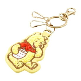 キーホルダー送料無料くまのプーさん サガラ刺繍キーリング Winnie the Pooh6 A ぷーさん プーさん 大人