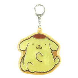 送料無料キーホルダーポムポムプリン ピカピカキーホルダー