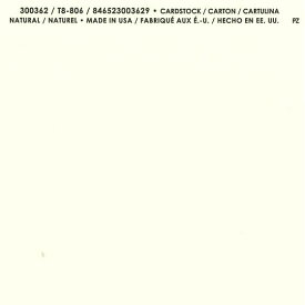 【American Crafts/アメリカンクラフト】 Bazzill Paper バジルペーパー CLASSIC 300362 Natural ナチュラル(4108014)