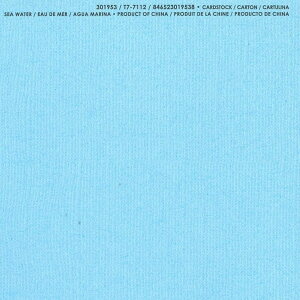 yAmerican Crafts/AJNtgz Bazzill Paper oWy[p[ m 301953 Sea Water V[EH[^[i4107976j