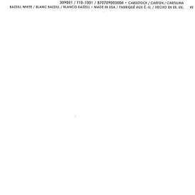 【American Crafts/アメリカンクラフト】 Bazzill Paper バジルペーパー モノ 309001 Bazzill White バジルホワイト （4108000）
