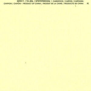 �yAmerican Crafts/�A�����J���N���t�g�z Bazzill Paper �o�W���y�[�p�[ ���m 309011 Chiffon �V�t�H���i4107945�j