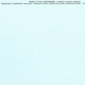 �yAmerican Crafts/�A�����J���N���t�g�z Bazzill Paper �o�W���y�[�p�[ ���m 309024 Powder Blue �p�E�_�[�u���[ �i4107971�j