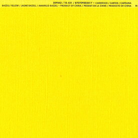 【American Crafts/アメリカンクラフト】 Bazzill Paper バジルペーパー モノ 309042 Bazzill Yellow バジルイエロー（4188034）