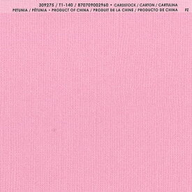 【American Crafts/アメリカンクラフト】 Bazzill Paper バジルペーパー モノ 309275 Petunia ペチュニア （4107929）