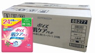 【ケース販売】 ポイズ肌ケアパッド スーパーお徳パック170cc 30cm 24枚 9個セット [日本製紙クレシア]（…