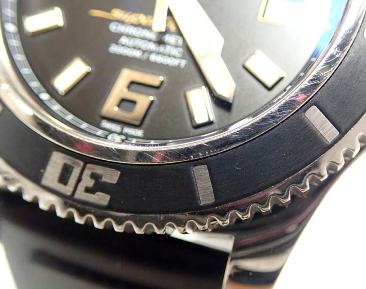楽天市場】BREITLING ブライトリング スーパーオーシャン44 SS／ラバー  