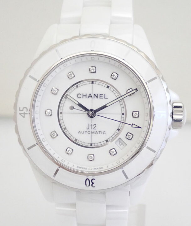 楽天市場】CHANEL シャネル J12 白セラミック H5705 メンズ 38mm 白 