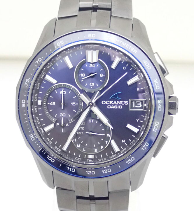 楽天市場】CASIO/カシオ オシアナス マンタ ソーラー電波 メンズ OCW 