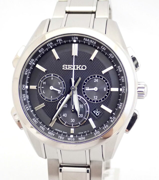 楽天市場】SEIKO セイコー ブライツ ソーラー電波時計 SAGA197 8B92 