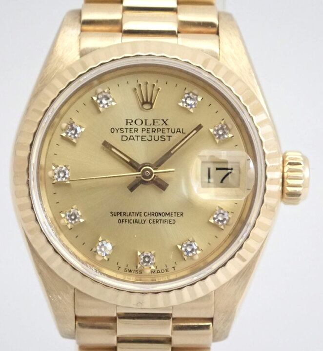 楽天市場】ROLEX ロレックス デイトジャスト 69178G L番（1990年）10P  