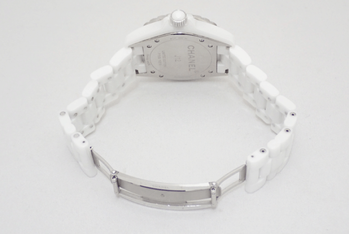 楽天市場】CHANEL シャネル J12 白セラミックH4341メンズ 38mm