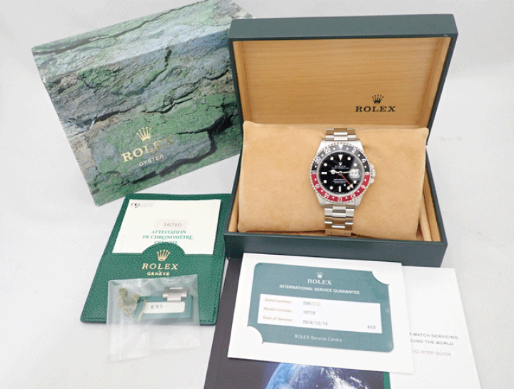【美品・付属品完備】ROLEX ロレックス GMT-Master II用 箱のみ ロレックス GMTマスター 1997年～1998年製 Ref.16700