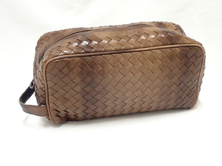 楽天市場】BOTTEGA VENETA ボッテガ ヴェネタ セカンドバッグ ブラウン  