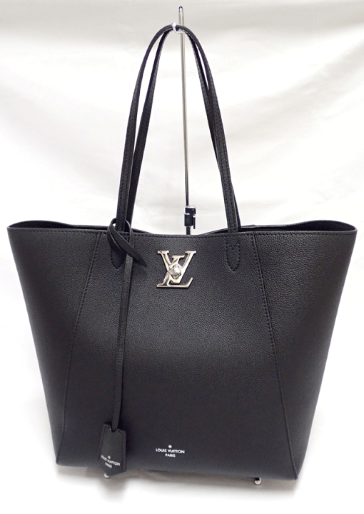 正規品美品Louis Vuitton ハンドバッグ グレー ブラック 楽天市場】LOUIS VUITTON ルイヴィトン ロックミー・カバ M42291