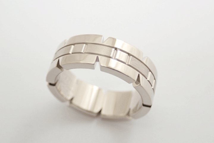 楽天市場】CARTIER/カルティエ 750WG タンクフランセーズ リング #49(9