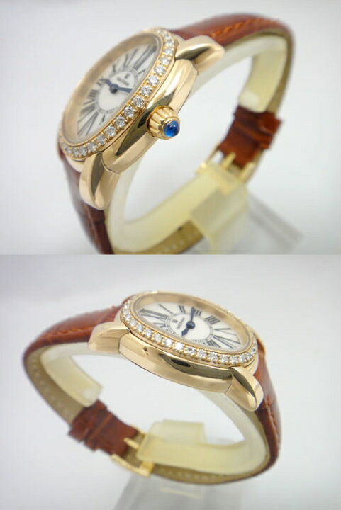 楽天市場】WALTHAM レディーウォルサム K18/革 ベゼルD LW34  