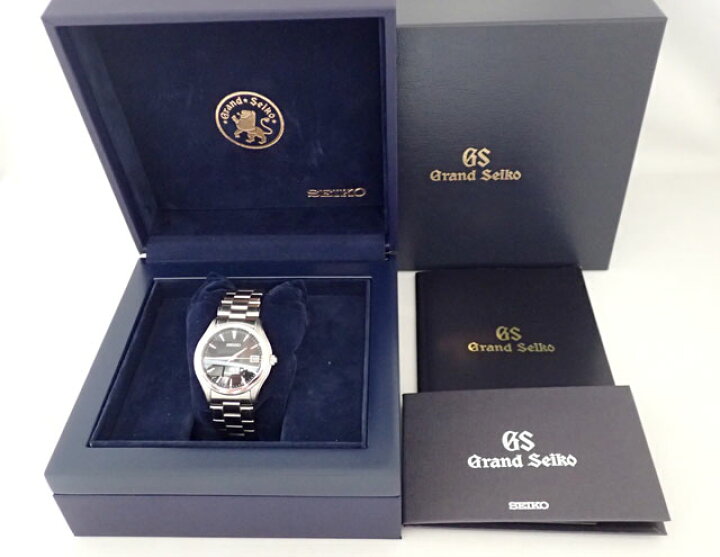 楽天市場】Grand Seiko グランドセイコー SBGX041 9F62-0A10 メンズ 黒 
