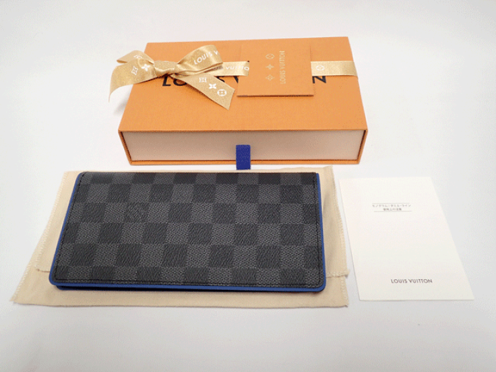 楽天市場】LOUIS VUITTON ルイヴィトン 長財布 ダミエグラ