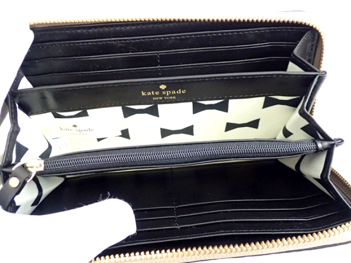 新品！早い者勝ち！ケイトスペード ☆ 長財布 ラウンドファスナー 楽天市場】KATE SPADE/ケイトスペード ラウンドファスナー 長