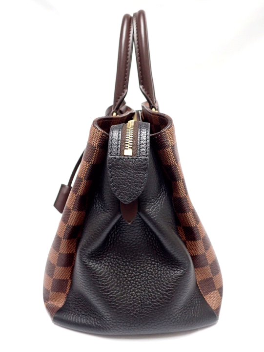 未使用 LOUIS VUITTON ノルマンディー ダミエ 黒 N41487