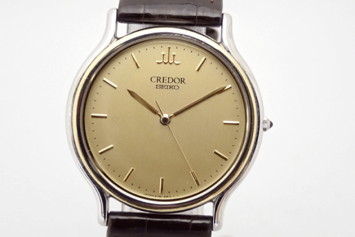 楽天市場】SEIKO セイコー クレドール 8J81-6B00 K18/SS 革