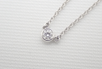 楽天市場】ティファニー tiffany&co． pt950 バイザヤード ネックレス