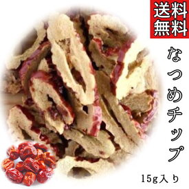 【なつめチップ/15g入り】棗/スナック/ナツメチップ/ナツメ/健康食品/生薬/漢方/ドライフルーツ