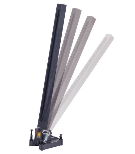SHIBUYA シブヤ ダイモドリル用角度付支柱 公式ショップ ベースセット 40角560mm支柱 人気の製品 AB-42