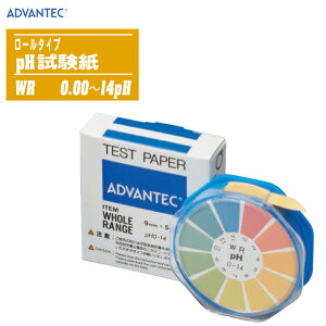 ADVANTEC AhoebN PH [^Cv WR(0.00`14pH) 07011040yzEW ϐF\t 9mm×5.5m 1[z