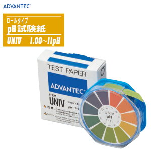 ADVANTEC AhoebN PH [^Cv UNIV(1.00`11pH) 07011030yjo[T ϐF\t 9mm×6m 1[z