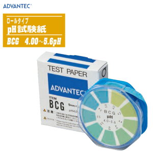 ADVANTEC AhoebN PH [^Cv BCG(4.00`5.6pH) 07011010yuN][O[ ϐF\t 9mm×6m 1[z
