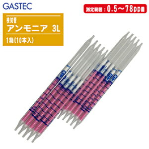 GASTEC KXebN m AjA 3L 1(10{)ý͈F0.5`78ppm Čm Zԗpm KXZx ȒPEvz