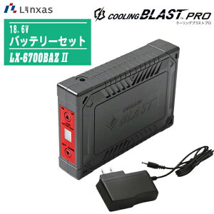 LINXAS �����N�T�X 18.6V �o�b�e���[�Z�b�g COOLING BLAST PRO �N�[�����O�u���X�g�v�� LX-6700BAZ II �y�t�@���t���E�F�A ��ƒ� �� ������ �M���Ǒ΍�z���t�@���͕ʔ��ł��B